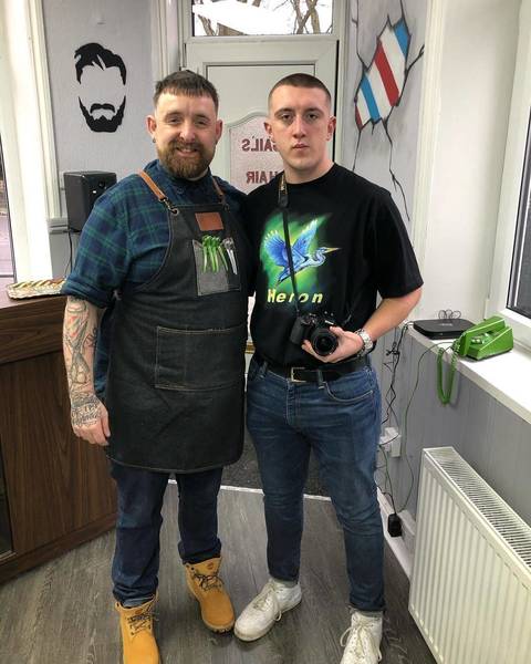 Massive thanks to @charlie_b_photos for helping a man I need with no budget left. Legend. Thanks also to Louie and Pav for coming down and getting in the chair for the photo’s!