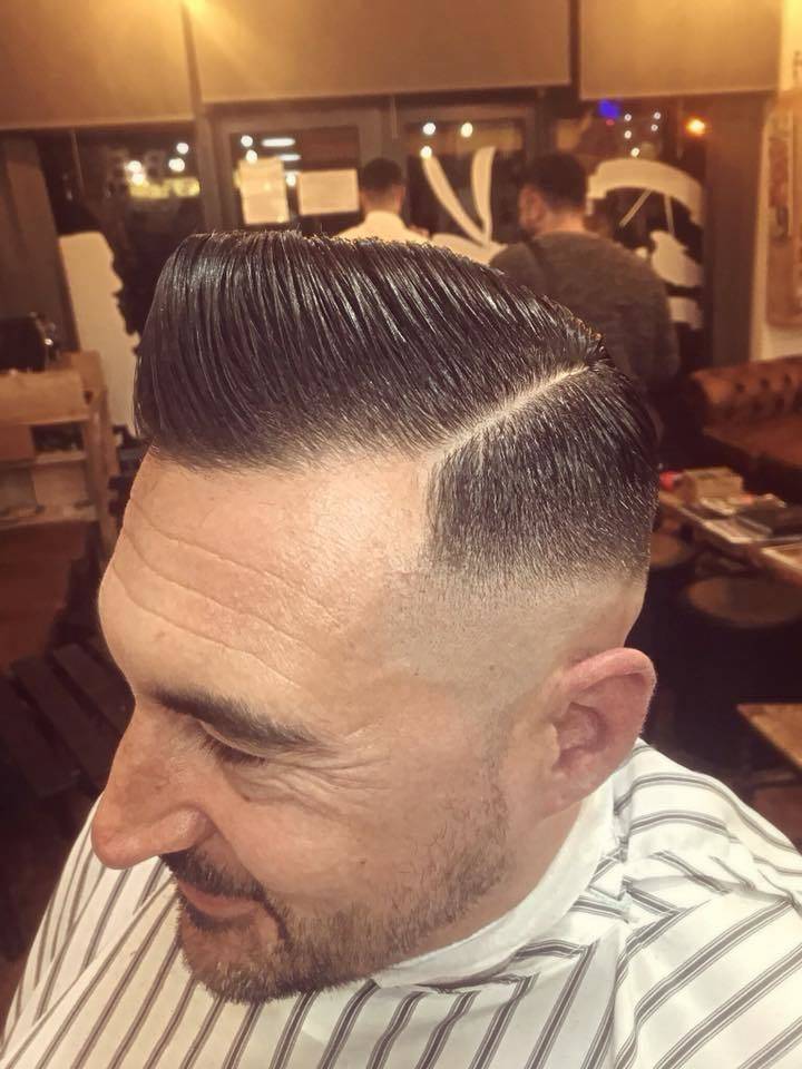 Last haircut of the day at 8ish tonight  on the one and only Kenny ..AKA Kenny The Mexican ..AKA Kenny The Gin Man