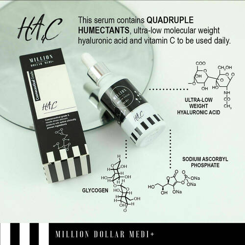 HA4C Serum : Daily Use Hyaluronic Acid & Vitamin C 