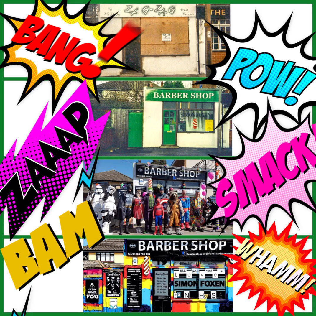 Shop frontage history April 1993-April 2021 and beyond 😃👍😃