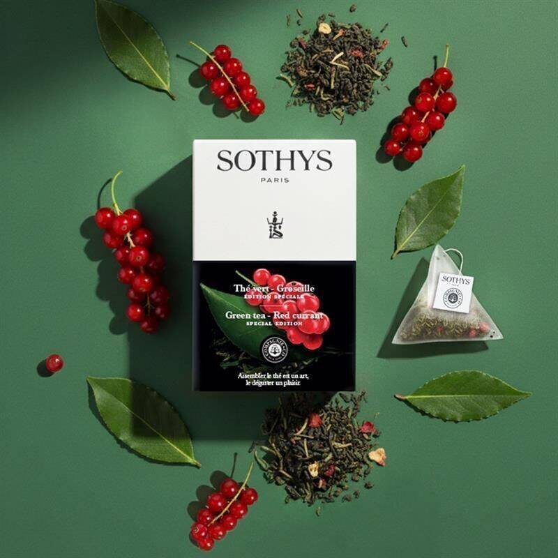 BOITE SACHET THE VERT GROSEILLE SSPE26 REF 100116