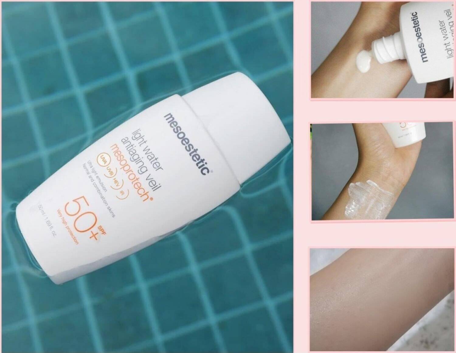 Mesoprotech Light Water Antiaging Veil SPF50+