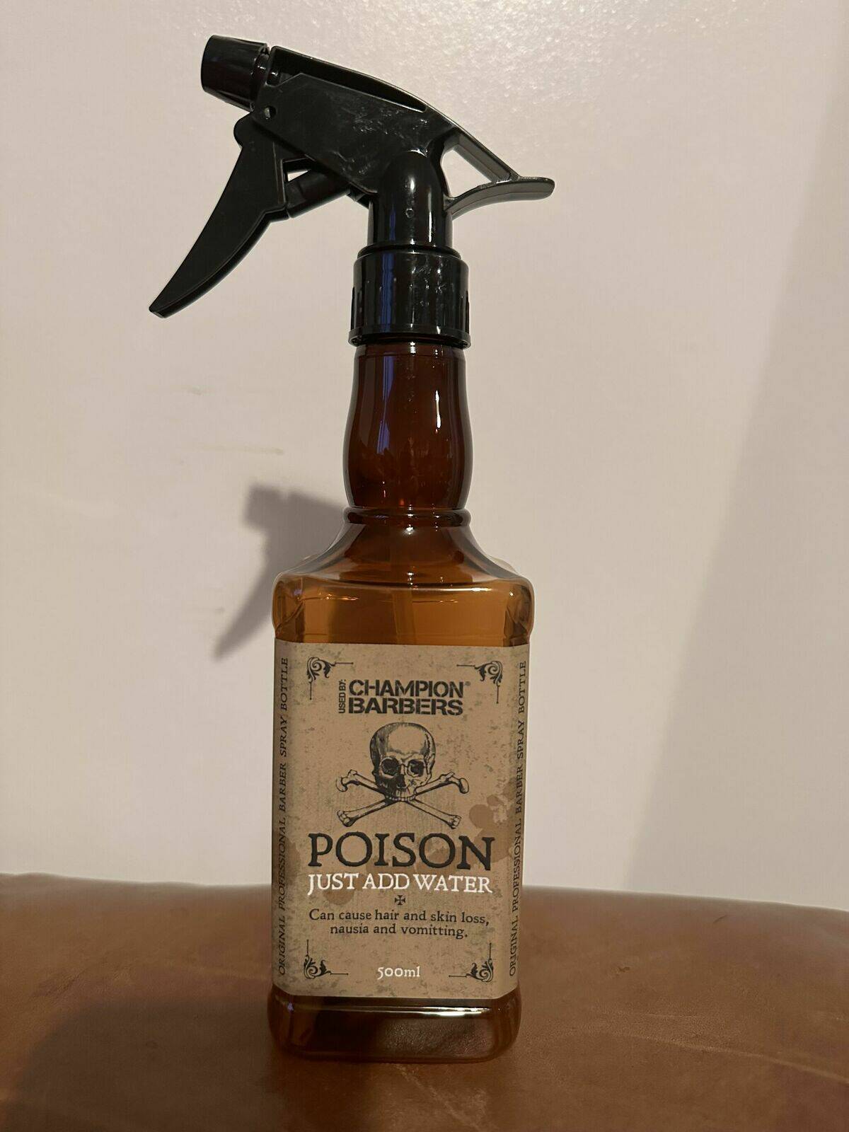 Poison spray bottle 