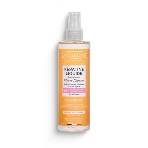 Kératine liquide sans rinçage spray cheveux 250 ml