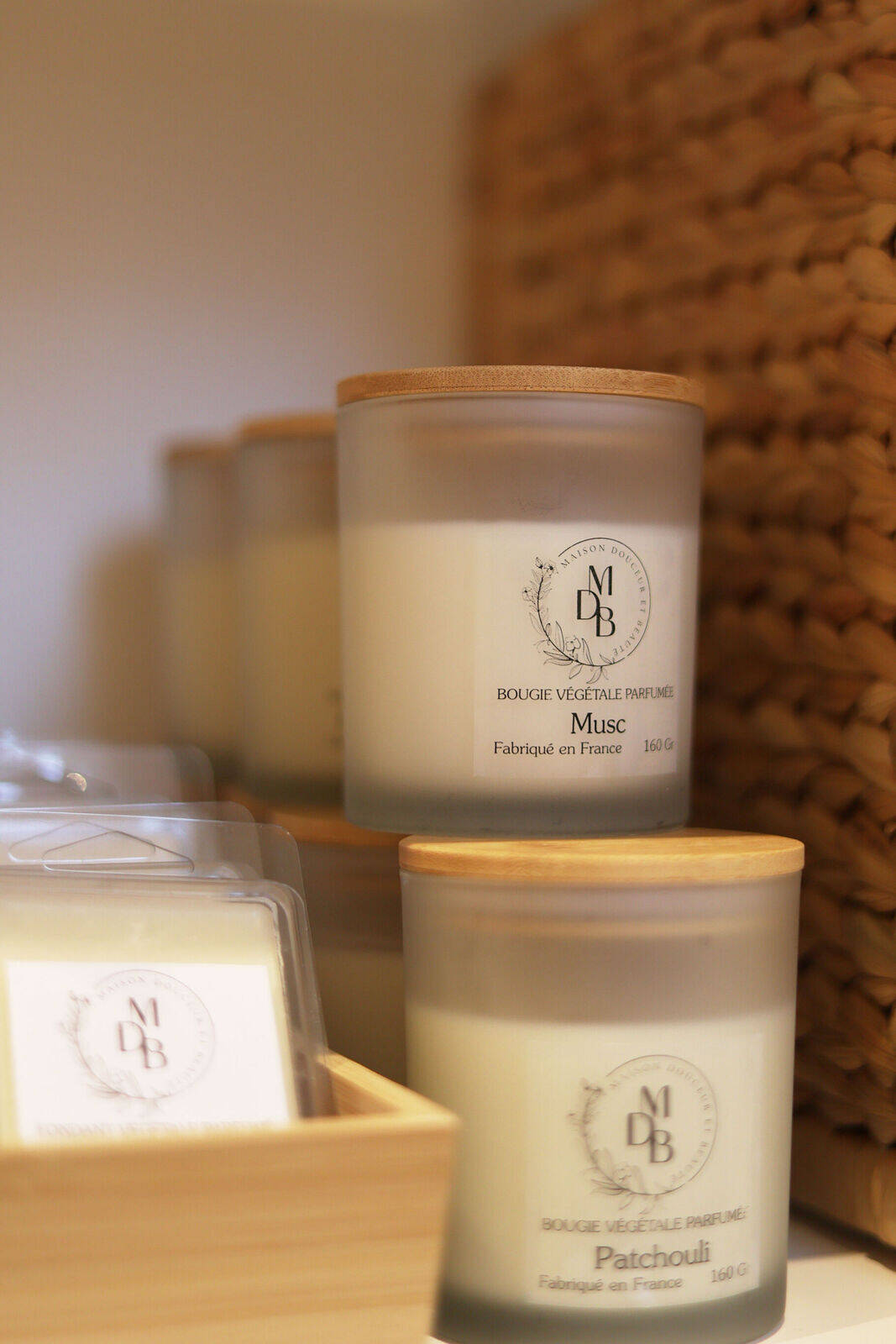 Bougie Orchidée blanche