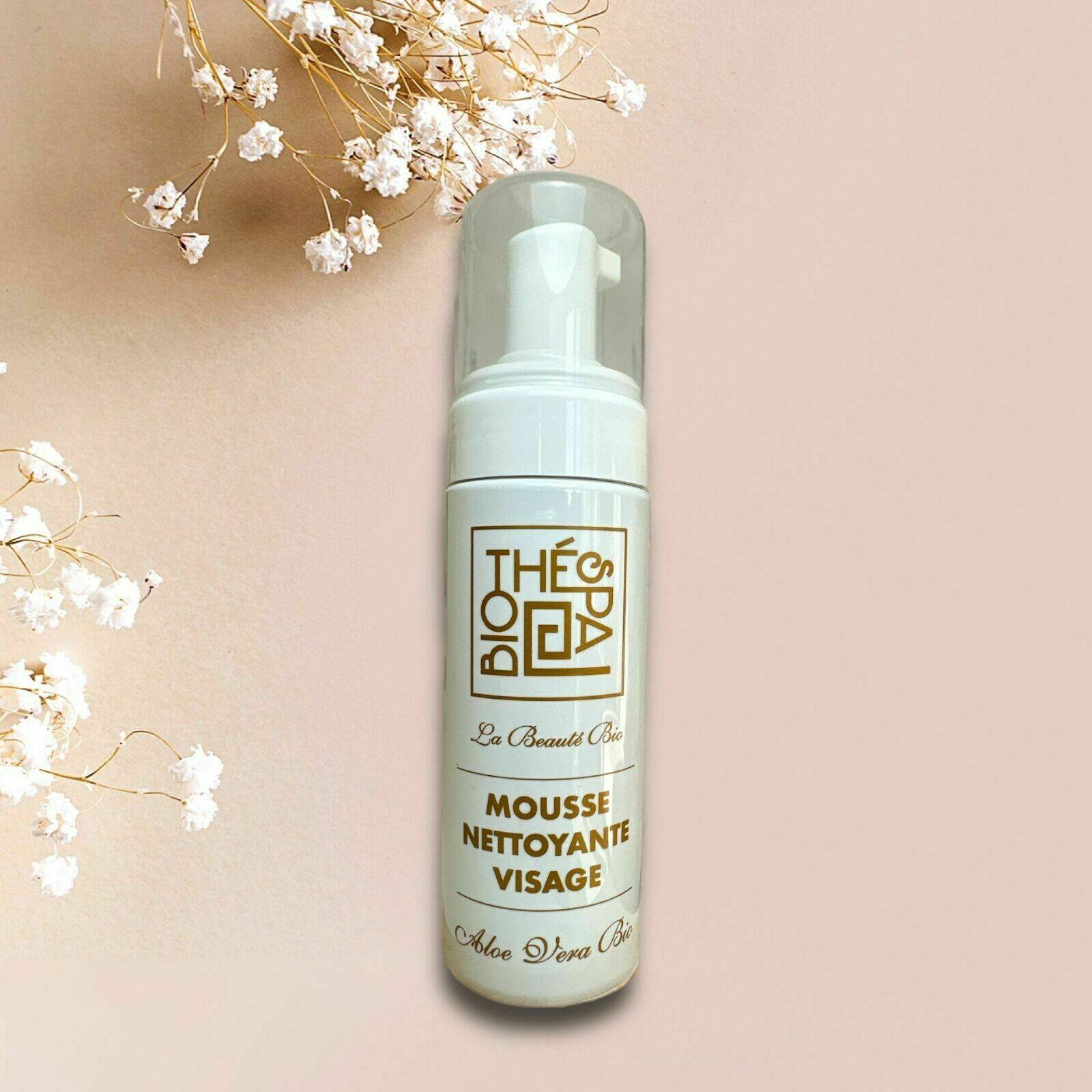 Mousse nettoyante visage bio