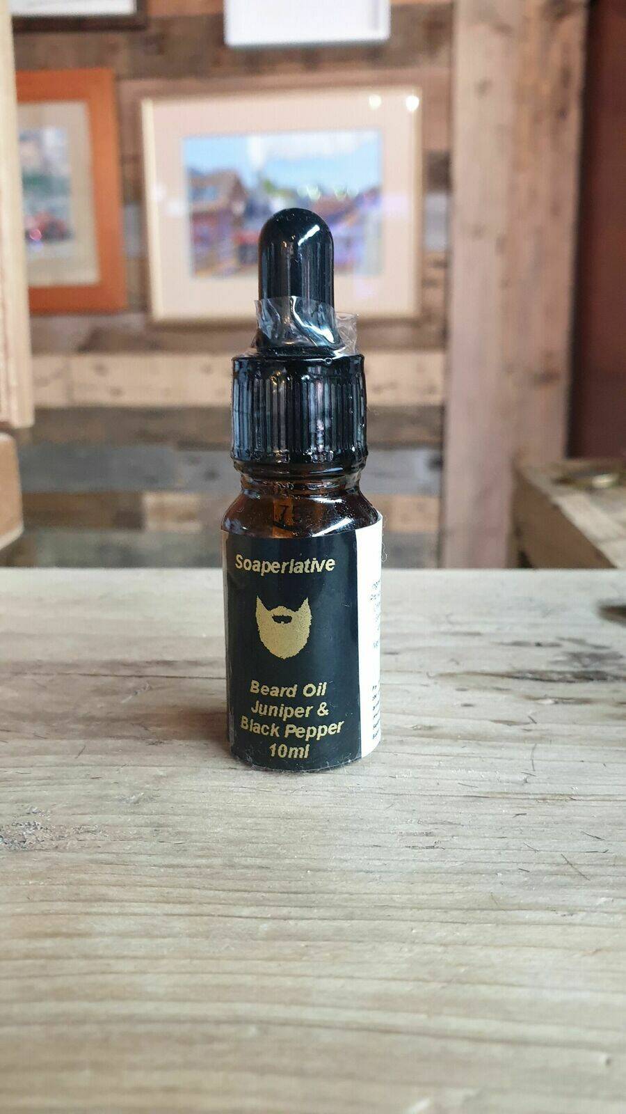 Beard oil juniper & black pepper 10ml