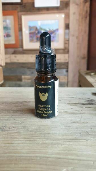 Beard oil juniper & black pepper 10ml