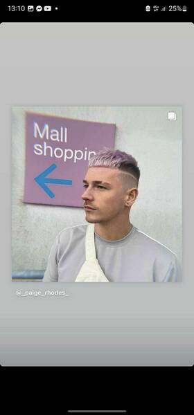 High Skinfade and Line By Paige