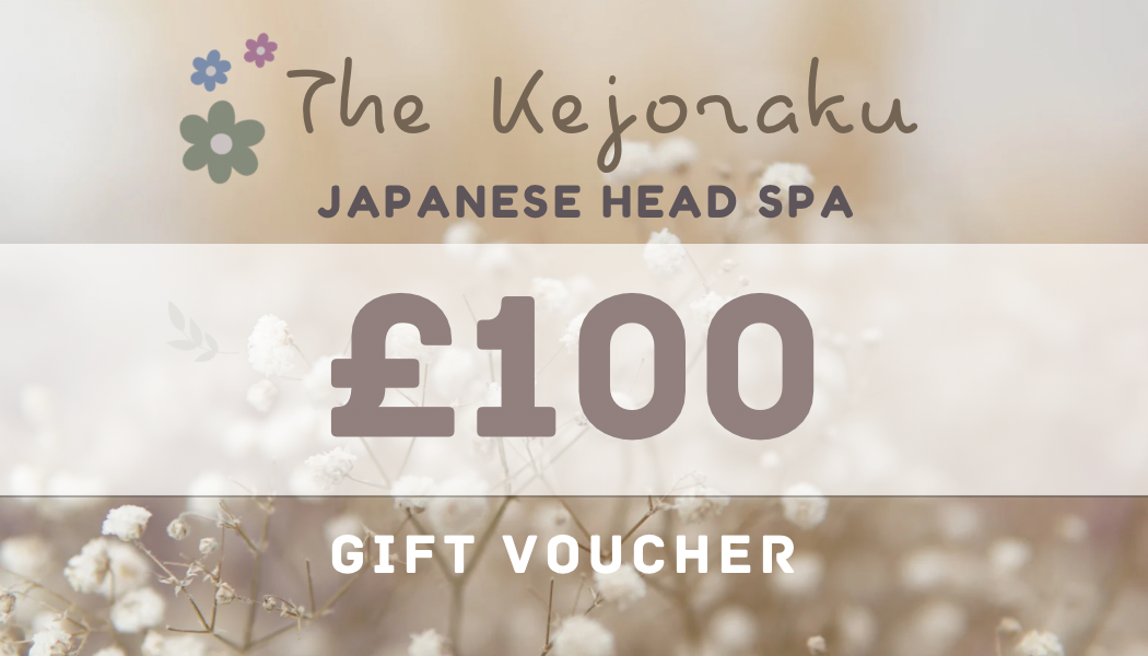 £100 Gift Voucher | Japanese Head Spa 