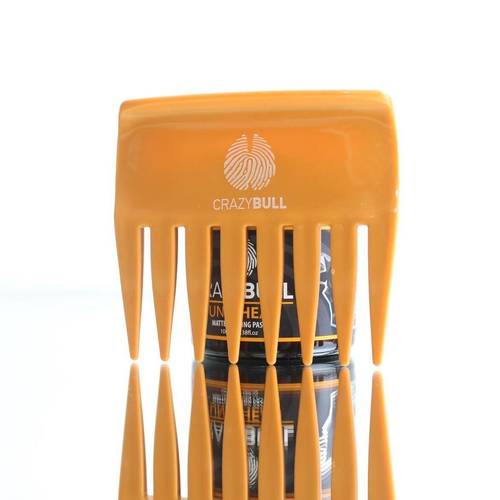 Crazy Bull Limited Edition Orange Wide Streaker Comb