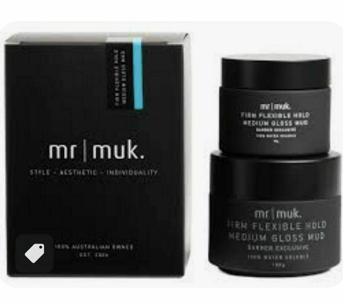 Mr Muk Firm Flexible Medium Gloss Mud Duo Pack - 100g + 50g