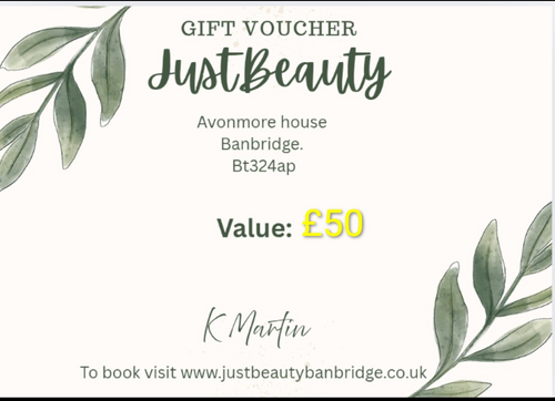 Just Beauty Banbridge. 