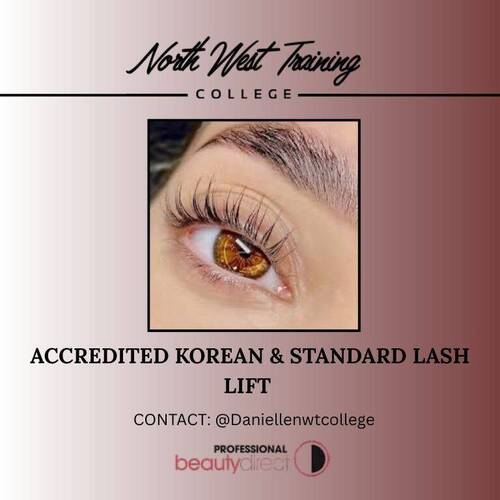 Accredited Beginners Lash Lift Traning 19th January  standard & Korean Method £150 20th November deposit 