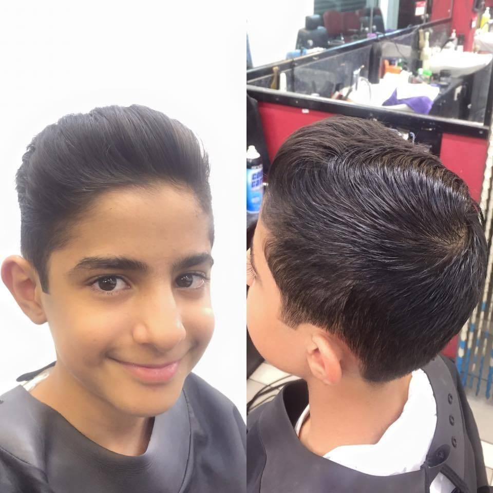 Birthday haircut for this cheeky chappie