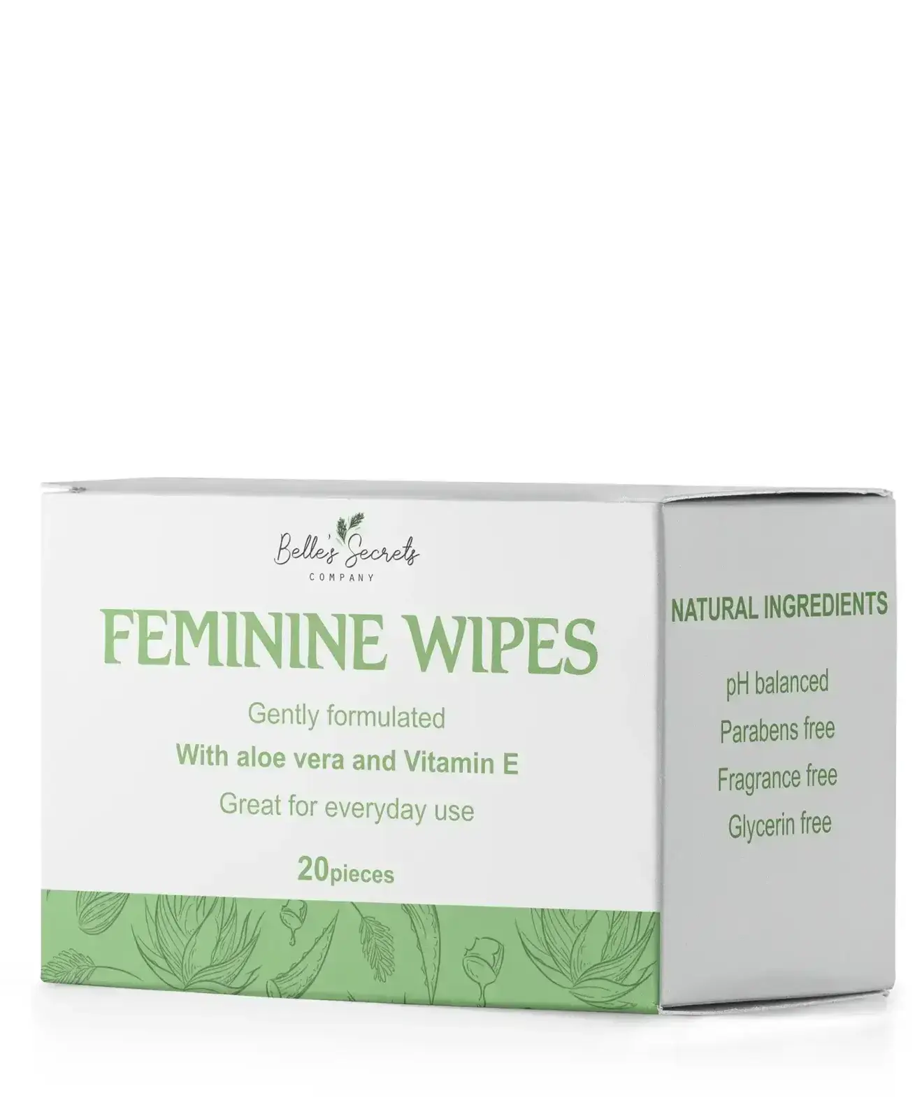 Lingettes féminine