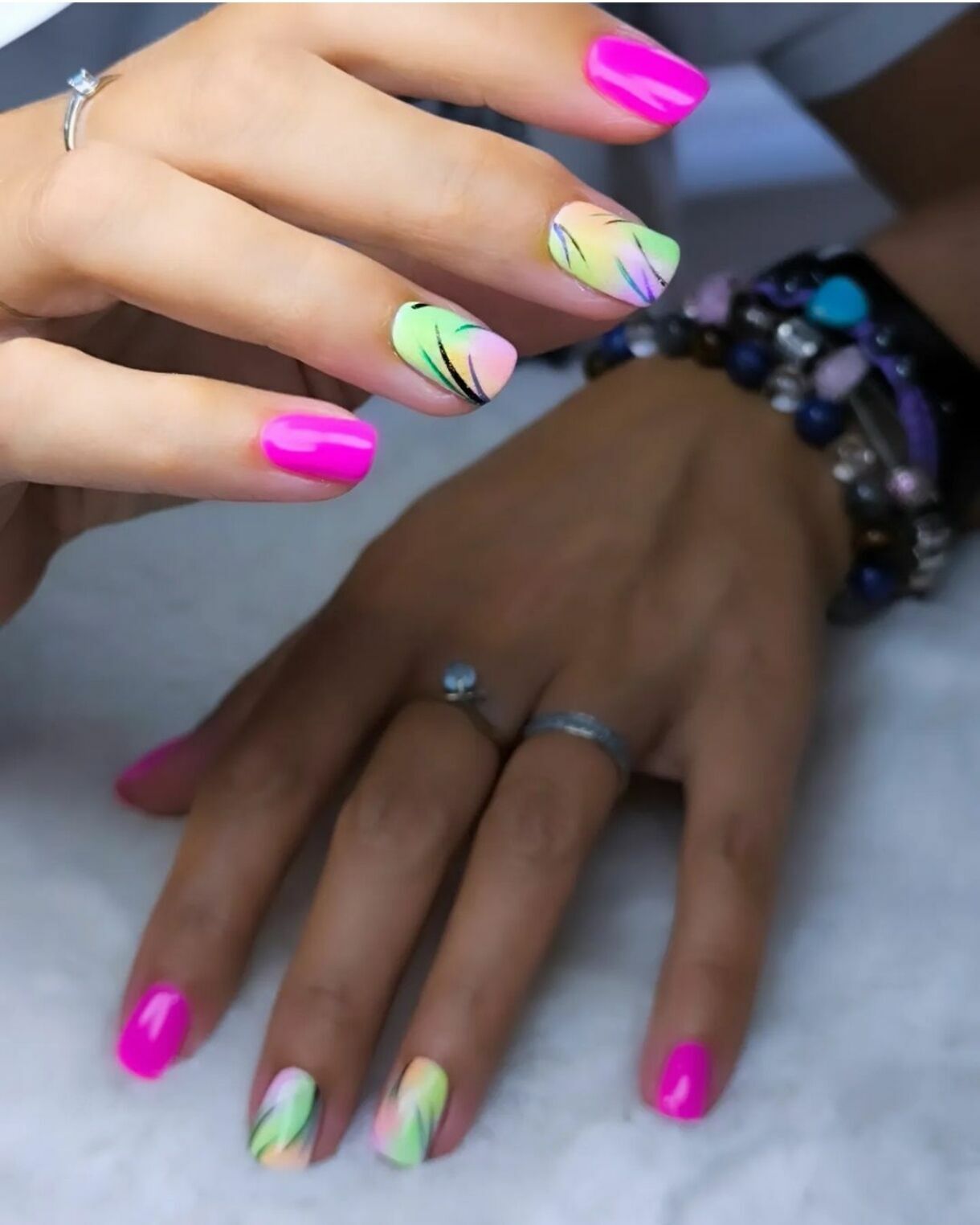 Vernis semi permanent+ Nail-art ++