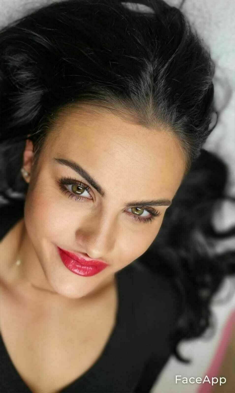 Abgeheilte Augenbrauen + Aquarelllips gleich nach der Behandlung 