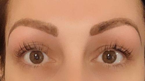 After lash lift