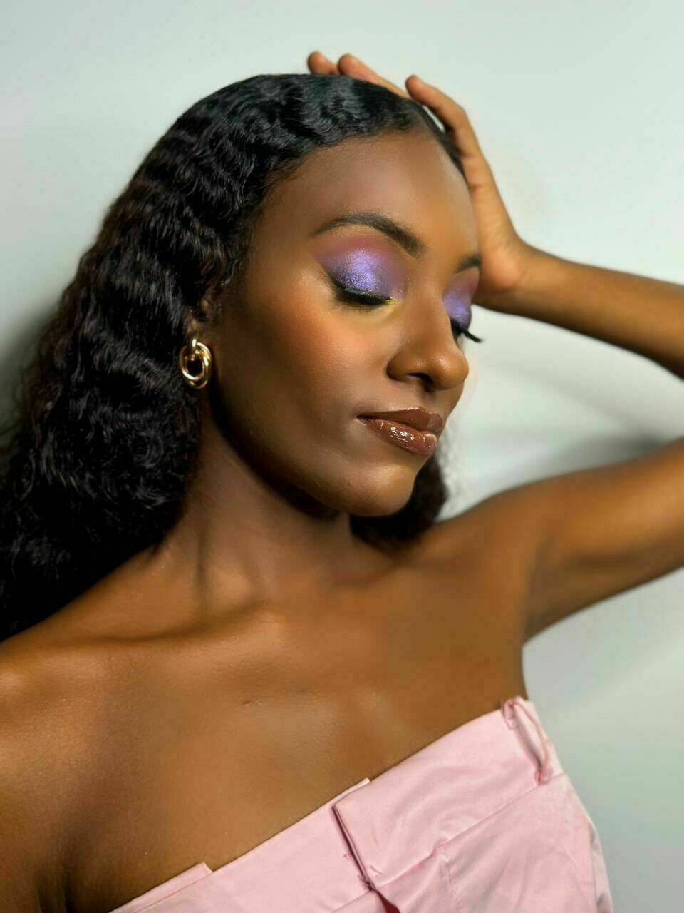 Maquillage Glamour : Purple Vibration 