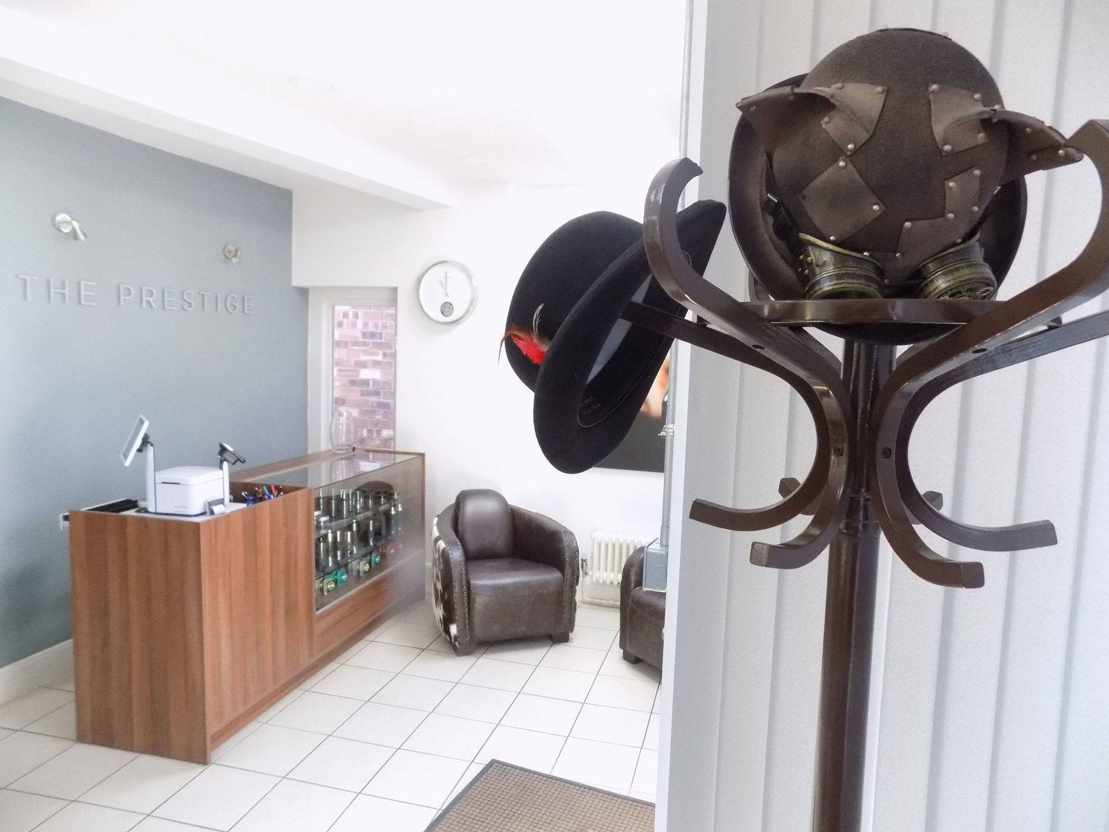 The Prestige interior.