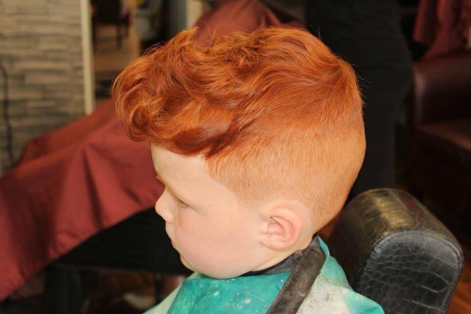 Number 1 blend curls on top 