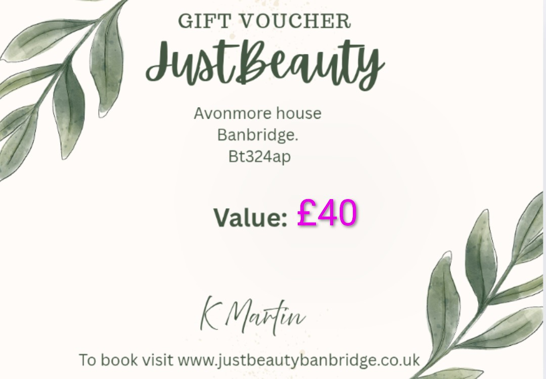 Just Beauty Banbridge. 