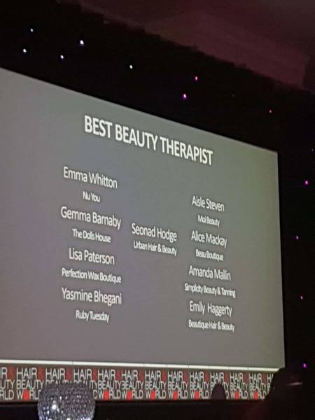 Emma whitton Best Beauty Therapist