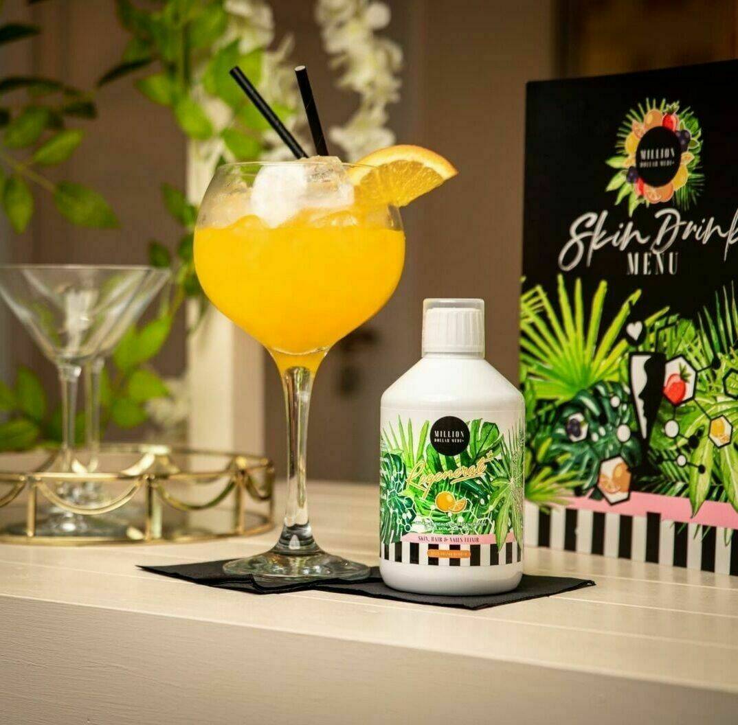 Collagen Cocktail: Regenerate+ Hair Skin & Nails Zest Orange