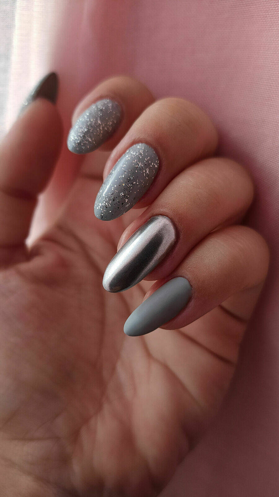 Remplissage gel longeur nail art simple