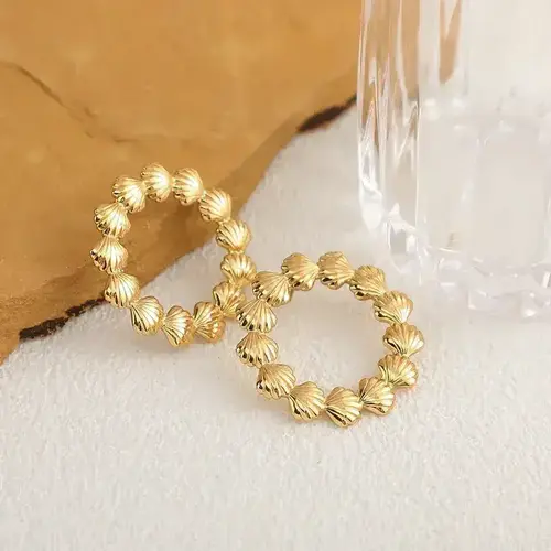 Boucle en coquillage 