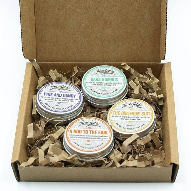 1 x Fine Fettle beard conditioner 10ml - PINE & DANDY