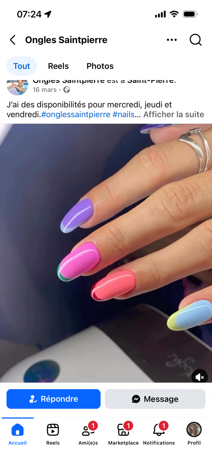 Semi permanent mains ou pieds 