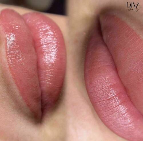 Shading lips