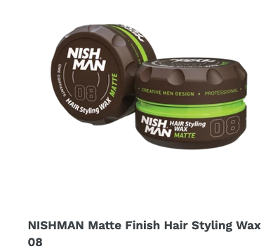 NISHMAN matte finish styling wax
