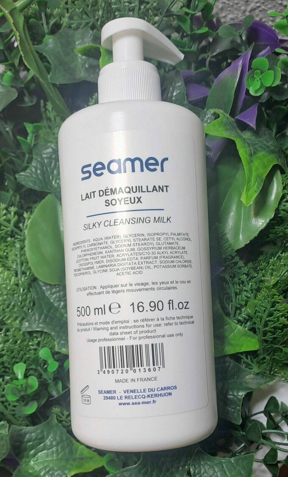 Lait démaquillant soyeux