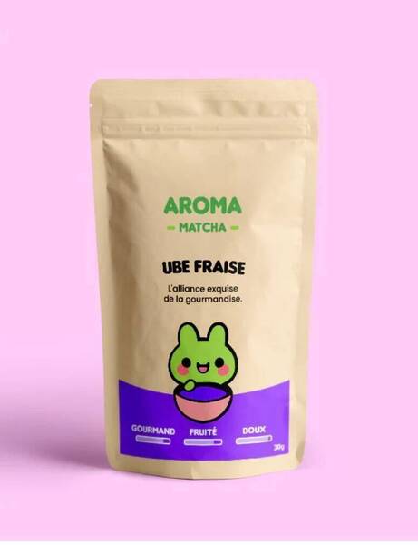 AROMA MATCHA - UBE Premium  Fraise - 30g