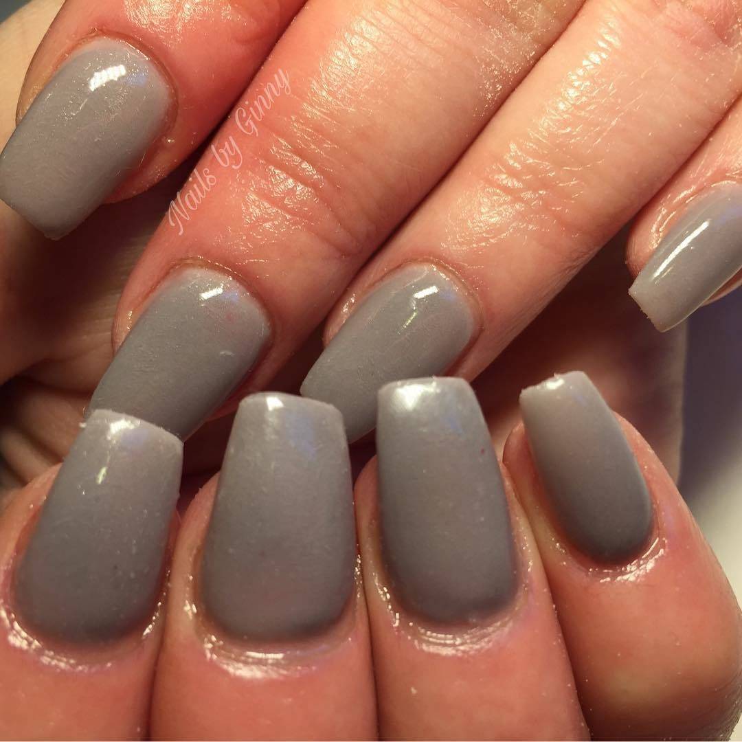 Grey Grey.. this weeks colour!  #shiningclaws #nailsaddict #nails #acrylicnails #beautytherapist #greynails #nailsofinstagram #