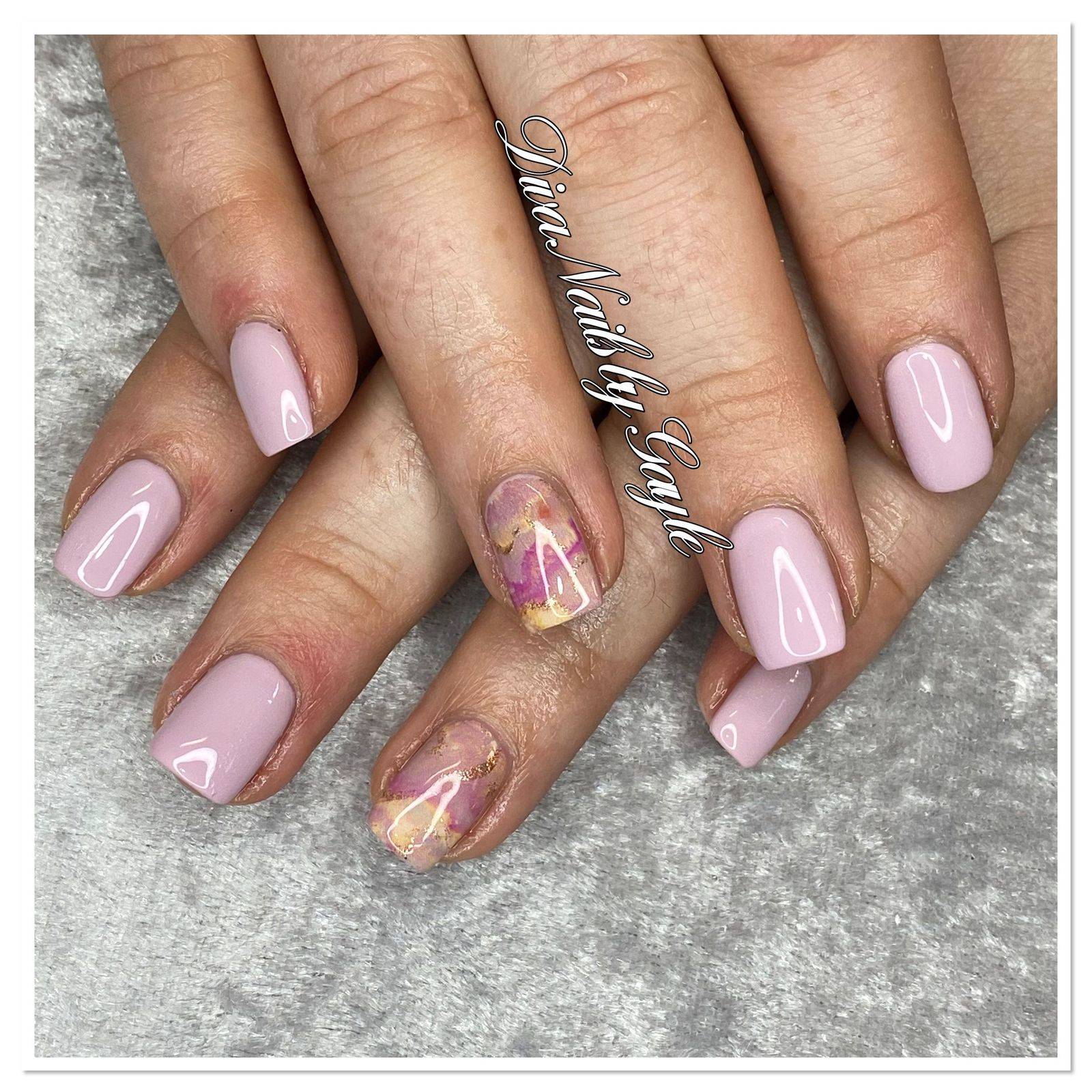 Marble foil is so pretty 