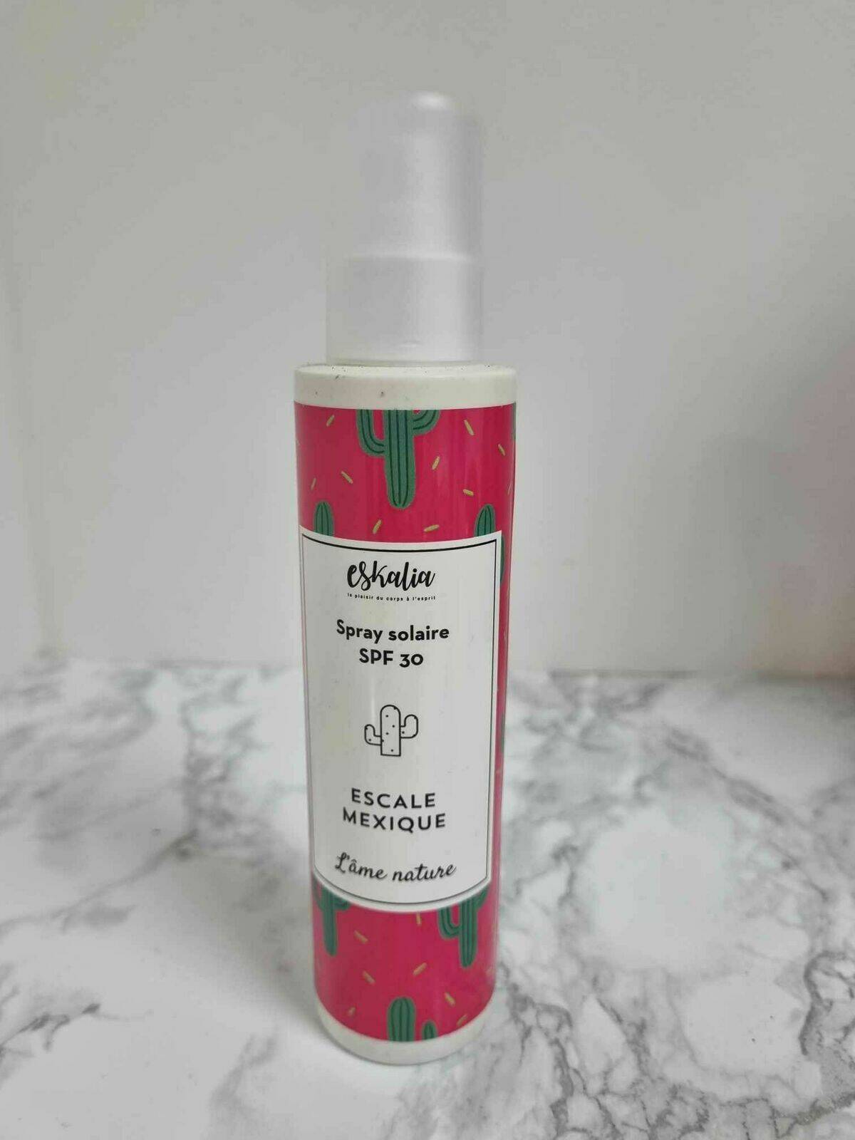 Spray solaire Mexique 