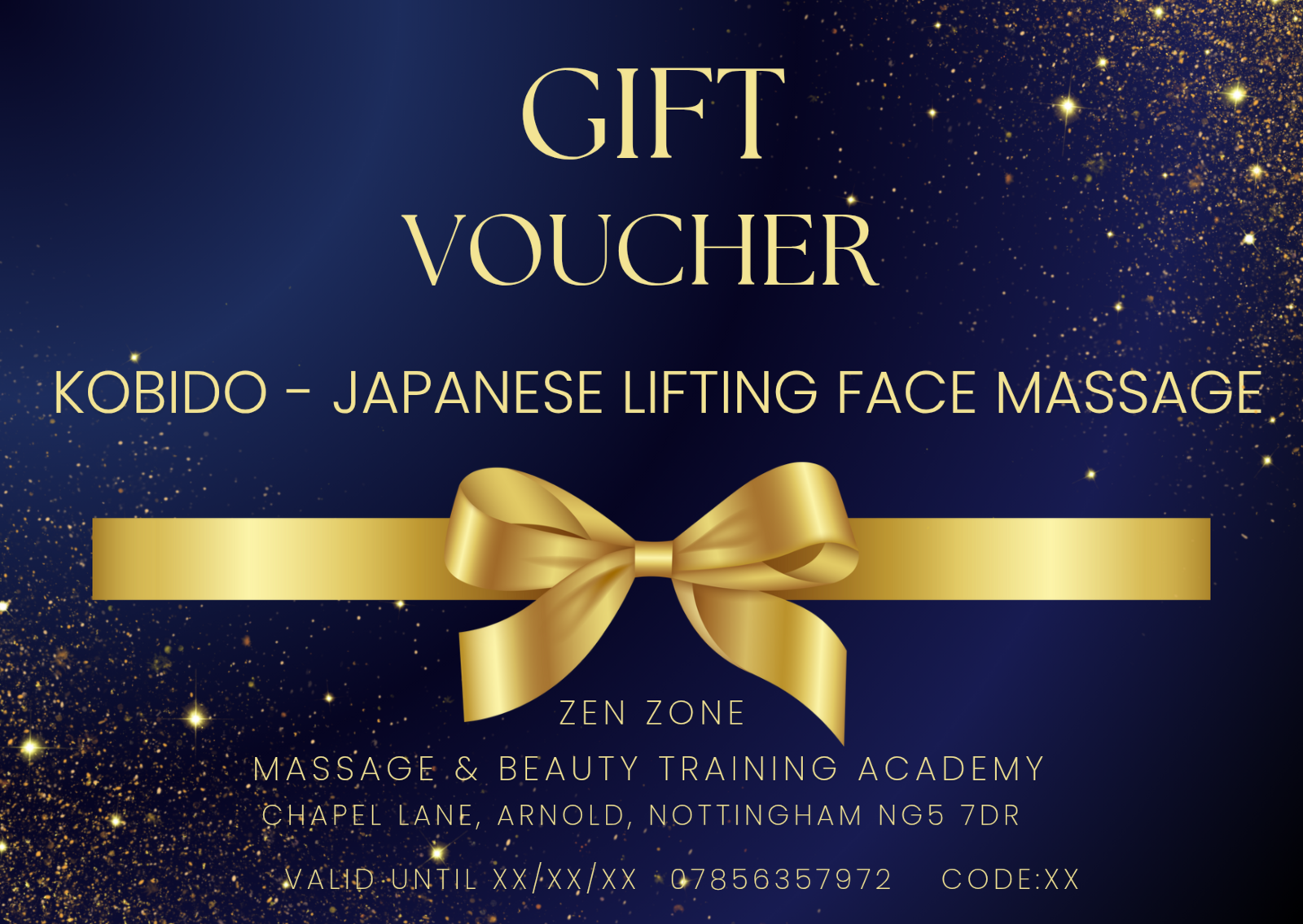 Gift Voucher - KOBIDO - Japanese Lifting Face Massage 