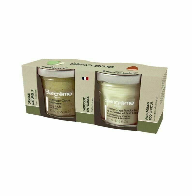 Duo soin corps pomme noisette