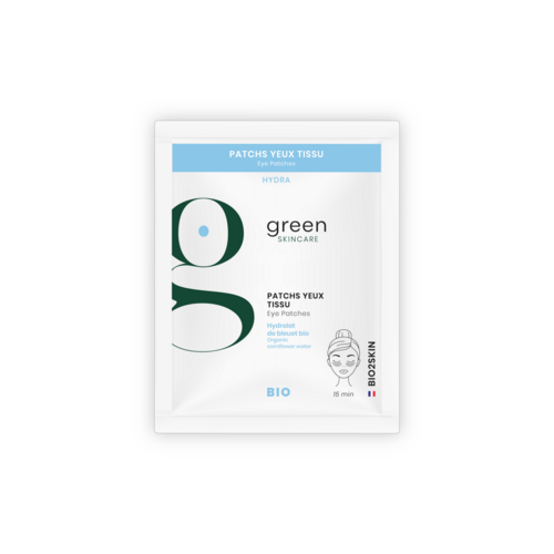 Patchs yeux tissu Bio (unidose) HYDRA