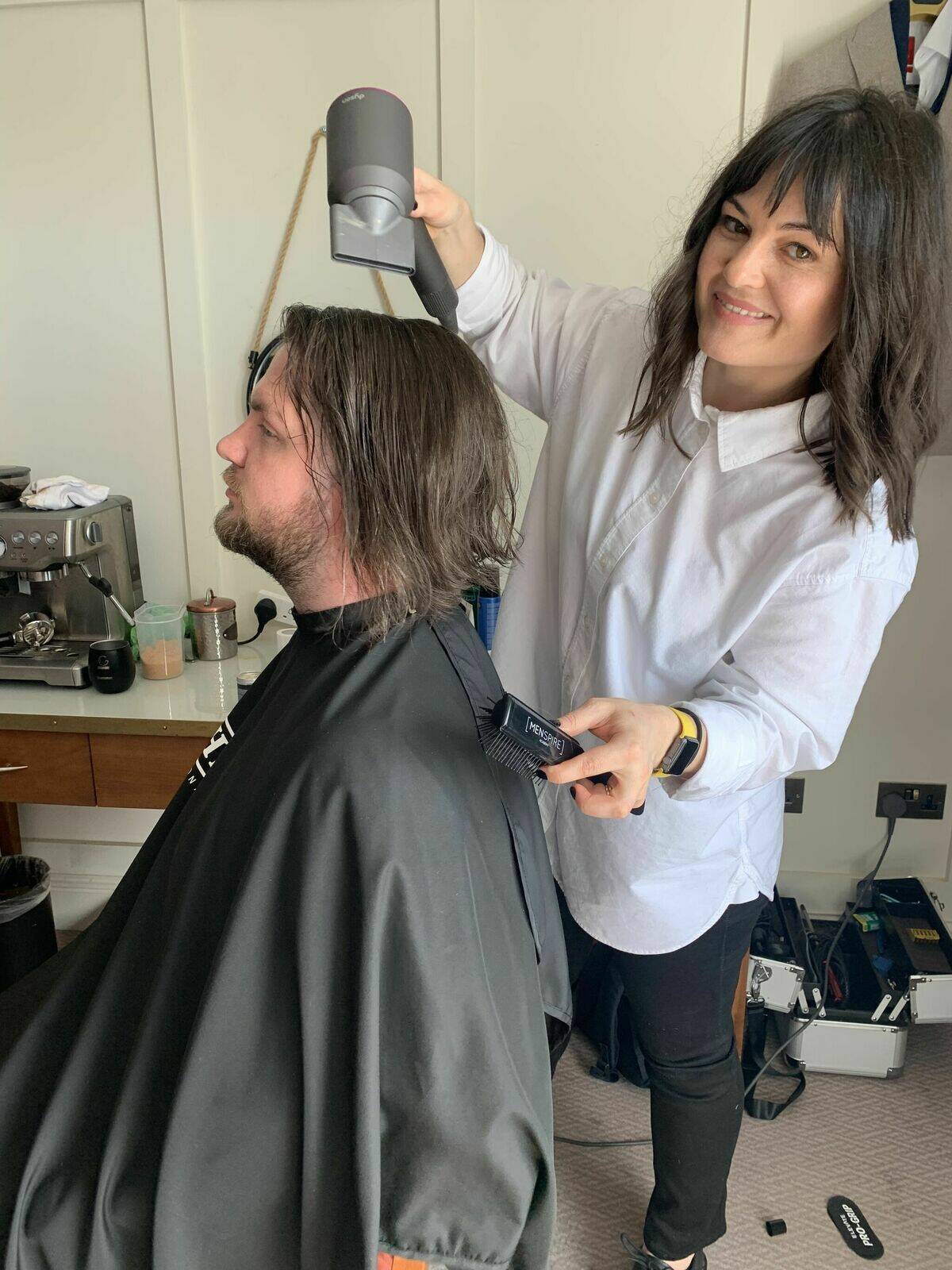 Making ready the groomer for his special day 🤵🏻👰🏻‍♀️