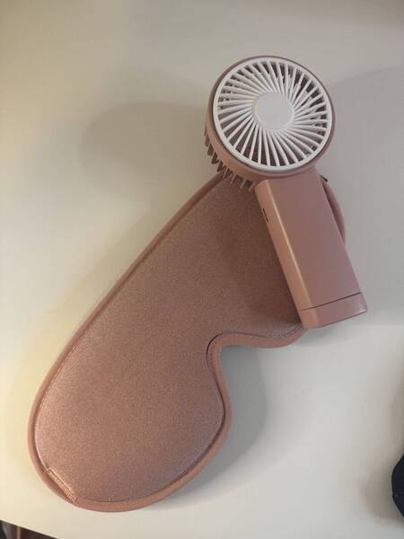 Eyelash mask and fan £15