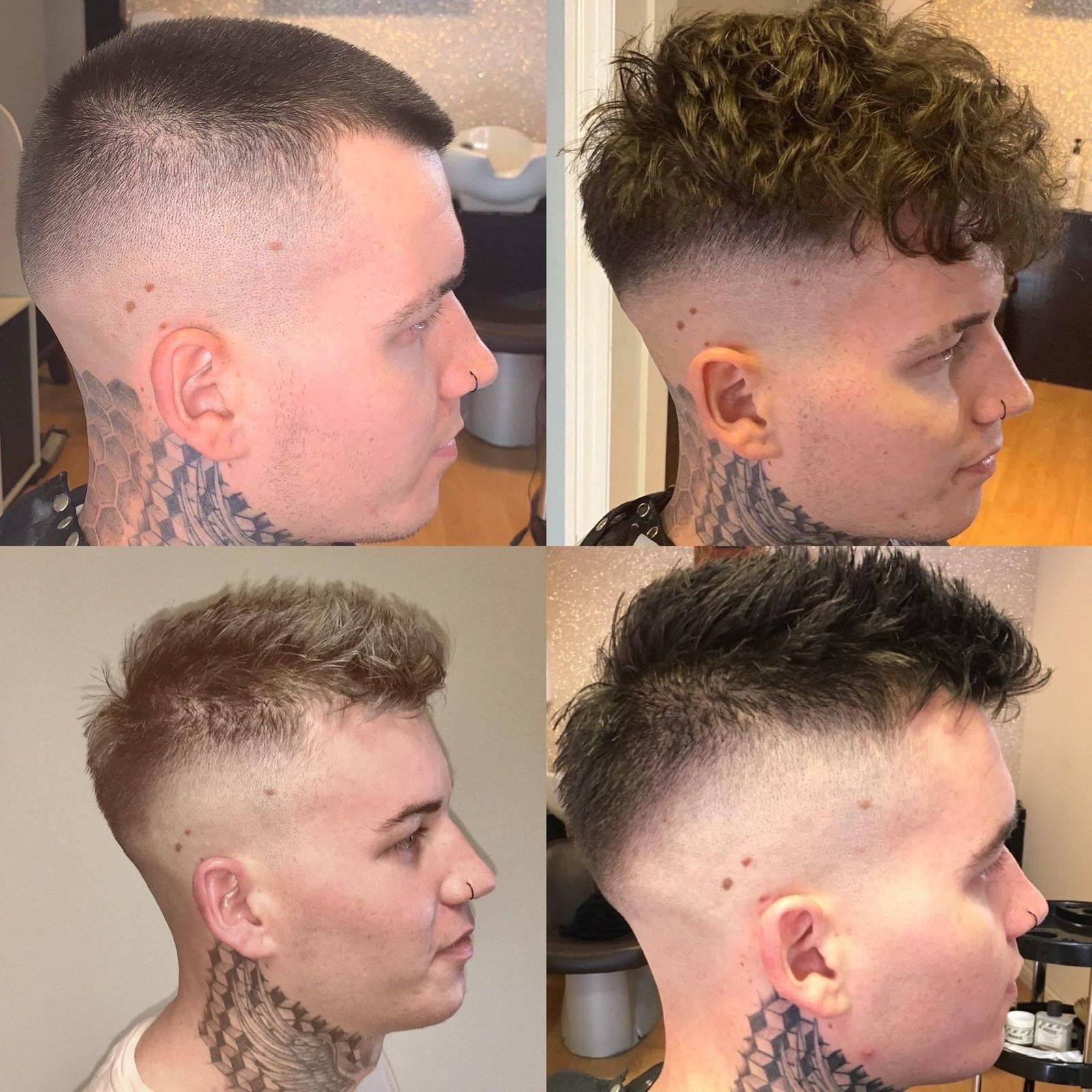 Four looks, one guy 👍🏻