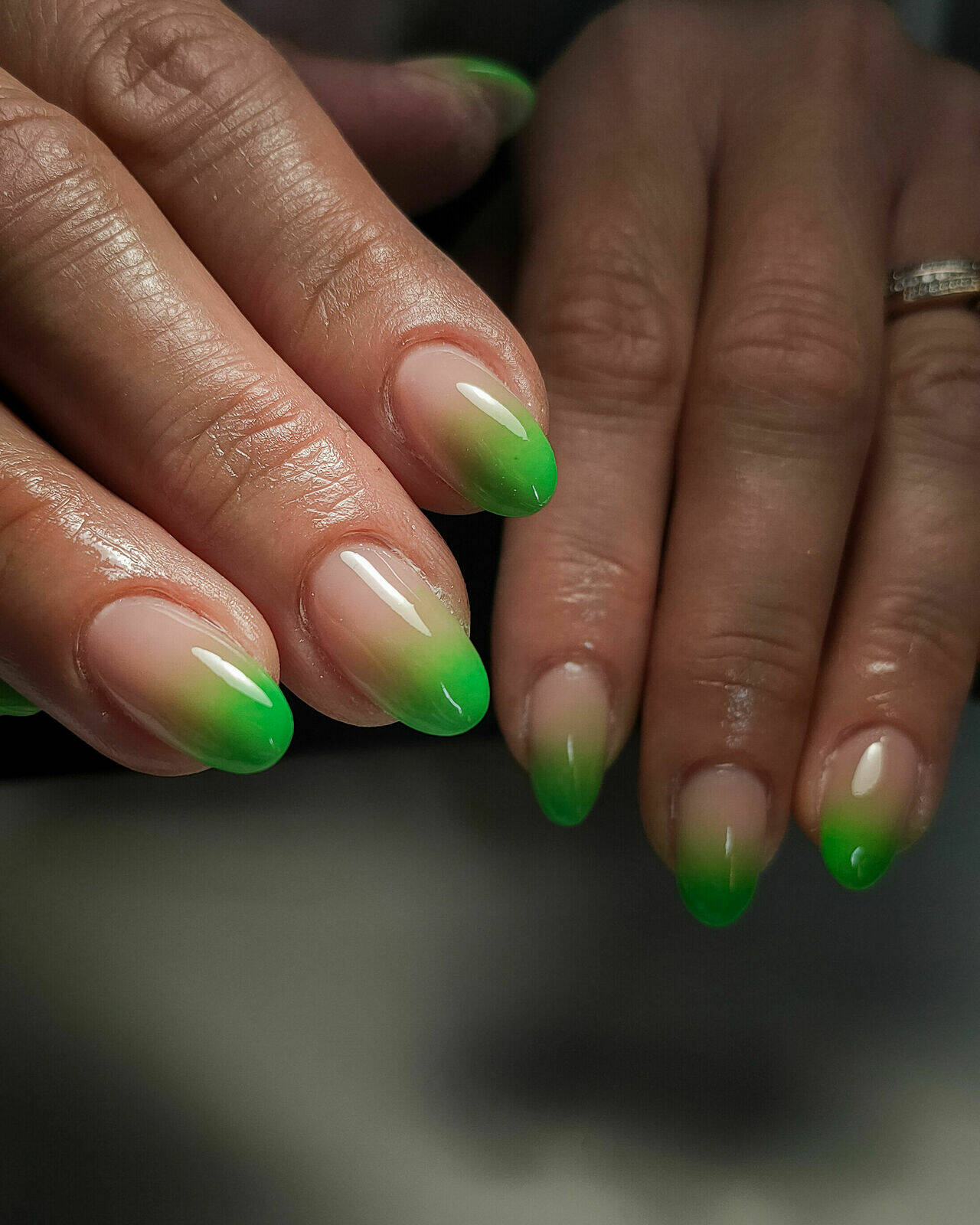 Remplissage gel nail art simple