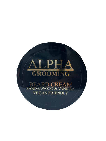 Alpha Grooming Beard Cream Sandalwood & Vanilla (Vegan)