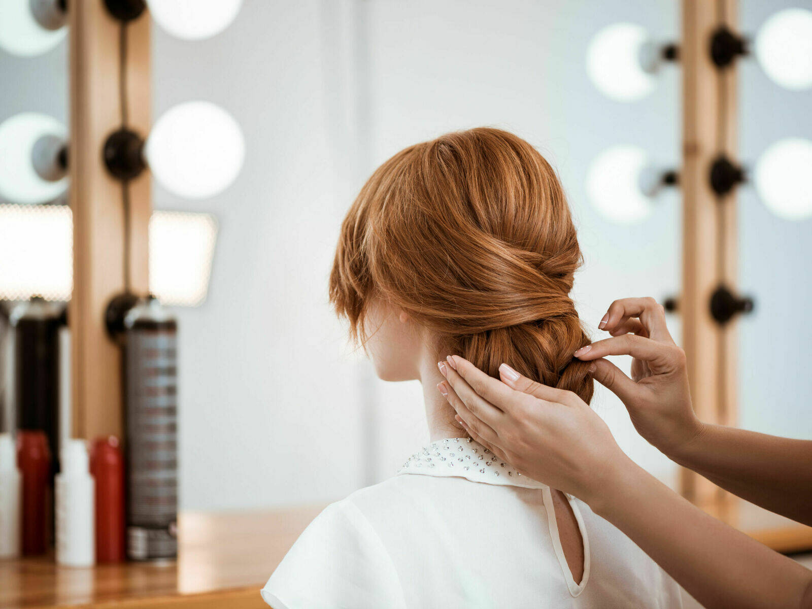 Brautfrisuren/Alltagsfrisuren/Keratinhaarglättungen