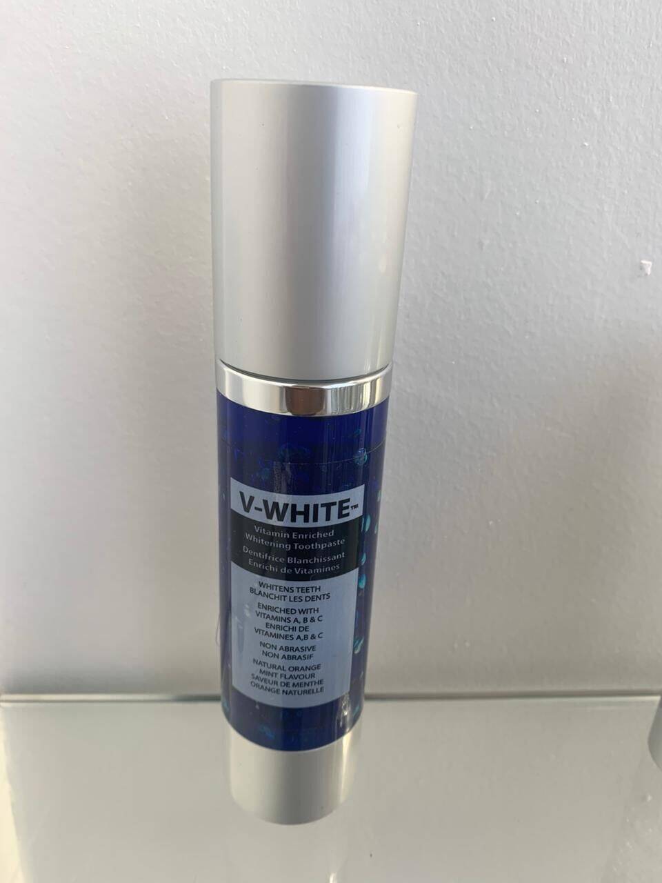 V- White Dentifrice ( Bleu )